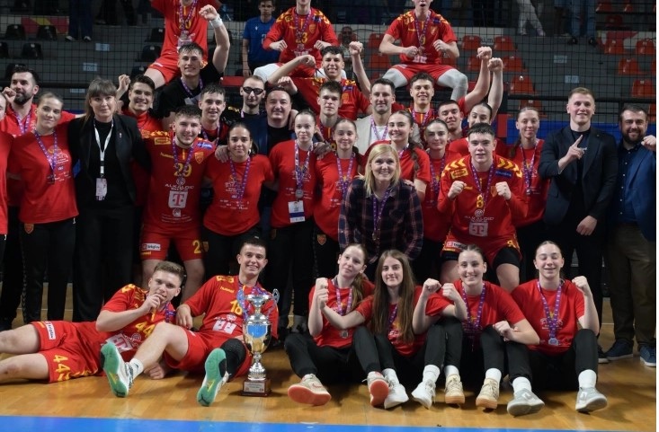 Златен медал за македонските кадети ракометари на Светското училишно првенство